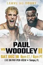Póster de Jake Paul vs. Tyron Woodley II