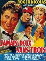 Póster de Jamais deux sans trois