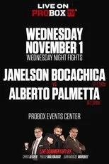 Póster de Janelson Bocachica vs. Alberto Palmetta
