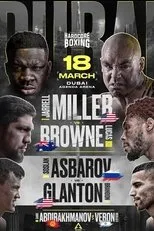 Póster de Jarrell Miller vs. Lucas Browne