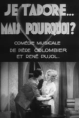 Póster de Je t'adore mais pourquoi
