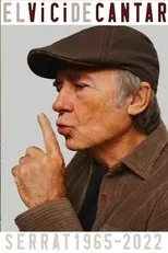 Póster de Joan Manuel Serrat - El vici de cantar: 1965-2022 - Ultim concert Barcelona 23-12-2022 Palau Sant Jordi