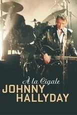 Póster de Johnny Hallyday à la Cigale