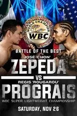Póster de Jose Zepeda vs. Regis Prograis