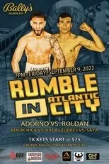 Póster de Joseph Adorno vs. Hugo Alberto Roldan