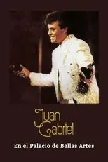 Póster de Juan Gabriel en el Palacio de Bellas Artes