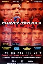 Póster de Julio César Chávez vs. Meldrick Taylor II