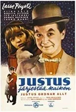 Póster de Justus järjestää kaiken