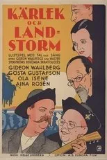 Póster de Kärlek och landstorm