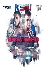 Póster de KSW 91: Mircea vs. Brichta
