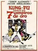 Póster de Kung Fu contra los 7 vampiros de oro