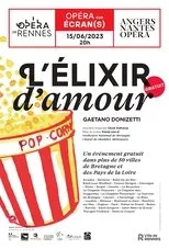 Póster de L'elixir d'amour - Donizetti - Angers Nantes opéra