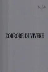 Póster de L'orrore di vivere