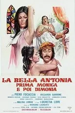Póster de La bella Antonia primero monja, después demonio