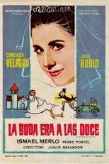 Póster de La boda era a las doce