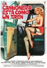 Póster de La camionera está como un tren