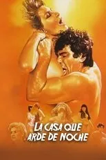 Póster de La casa que arde de noche