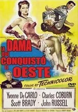 Póster de La dama que conquistó el oeste