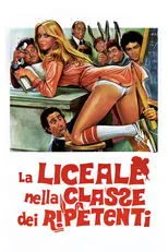 Póster de La estudiante en la clase de los suspensos