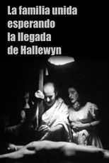 Póster de La familia unida esperando la llegada de Hallewyn