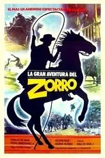 Póster de La Gran Aventura del Zorro