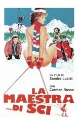 Póster de La maestra... del esquí