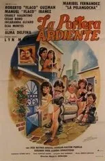 Póster de La portera ardiente