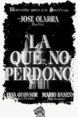 Póster de La que no perdonó