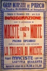 Póster de La trilogia di Maciste