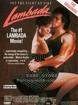 Póster de Lambada, fuego en el cuerpo