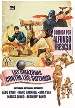 Póster de Las amazonas contra los superman