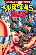Póster de Las Tortugas Ninja: Comienza la Epopeya