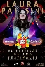 Póster de Laura Pausini Festival de Viña del Mar