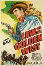 Póster de Law of the Golden West