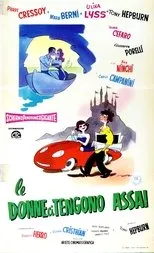 Póster de Le donne ci tengono assai