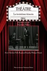 Póster de Le troisième témoin