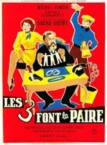 Póster de Les 3 font la paire