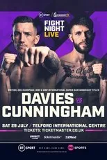 Póster de Liam Davies vs. Jason Cunningham