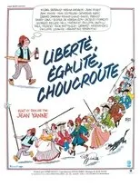 Póster de Liberté, égalité, choucroute