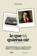 Póster de Lo que tú quieras oír