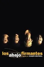 Póster de Los abajo firmantes