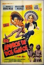 Póster de Los apuros de dos gallos