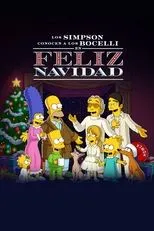 Póster de Los Simpson conocen a los Bocelli en Feliz Navidad