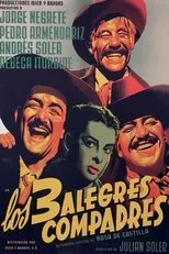 Póster de Los tres alegres compadres