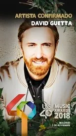 Póster de LOS40 Music Awards 2018