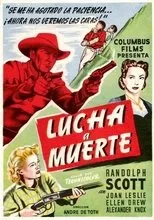 Póster de Lucha a muerte