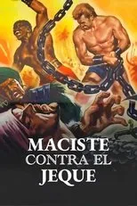 Póster de Maciste contra el jeque
