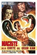Póster de Maciste: En la corte del Gran Khan