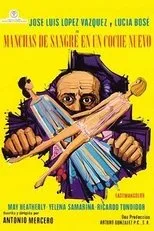 Póster de Manchas de sangre en un coche nuevo