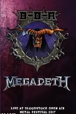 Póster de Megadeth Bloodstock 2017